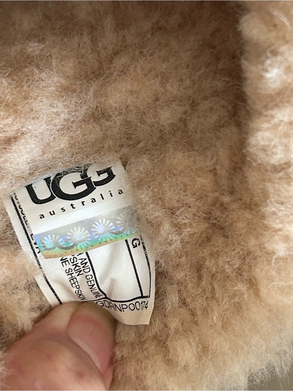 Ugg Camel Tan Suede Maylin Mid Calf Boots - Picture 10 of 11